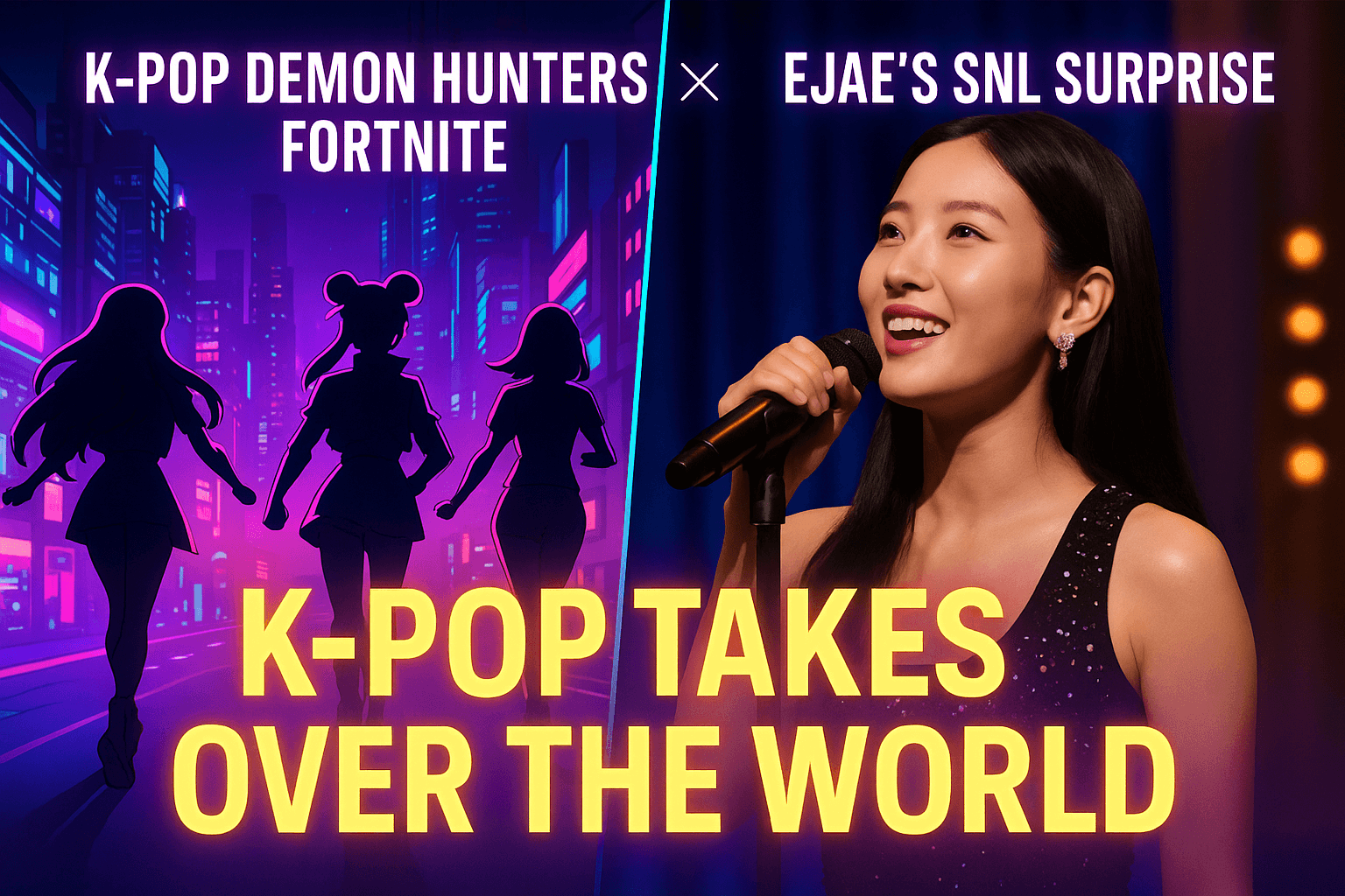 🎬 K-POP DEMON HUNTERS Breaks Records Again — and Jumps Into Fortnite!
