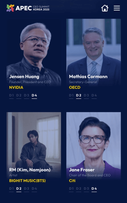 RM to Deliver Keynote at the APEC CEO Summit Korea 2025 — A First for K-pop