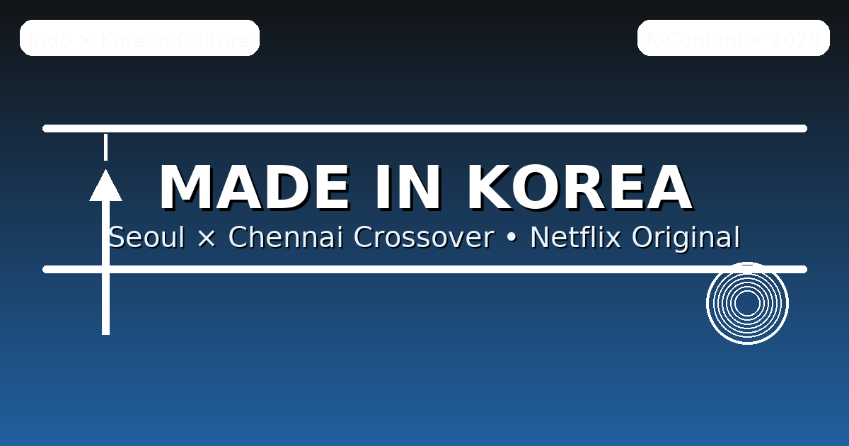 Netflix’s Indo–Korean Crossover “Made in Korea” — Lost in Seoul, Found in Herself