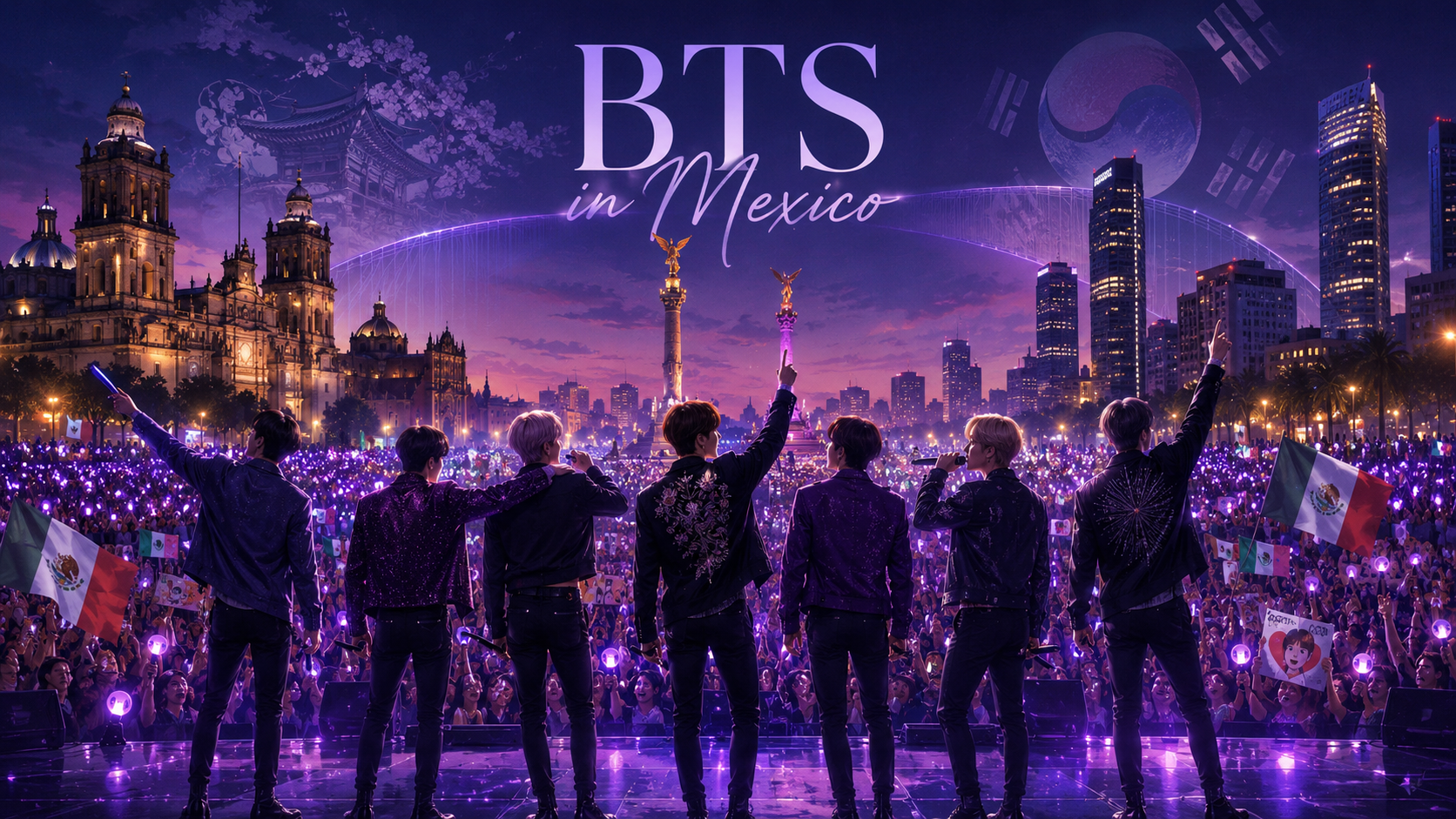 BTS Mexico concert, BTS Mexico City, K-pop soft power, BTS ARMY Mexico, Korean culture, K-pop global impact, BTS world tour, Korean wave